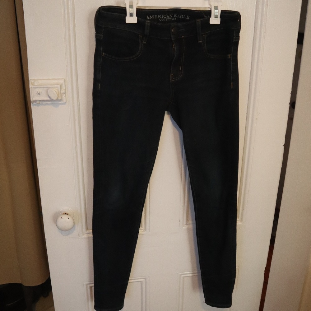 American Eagle Dark Wash Jeggings - sz 6
